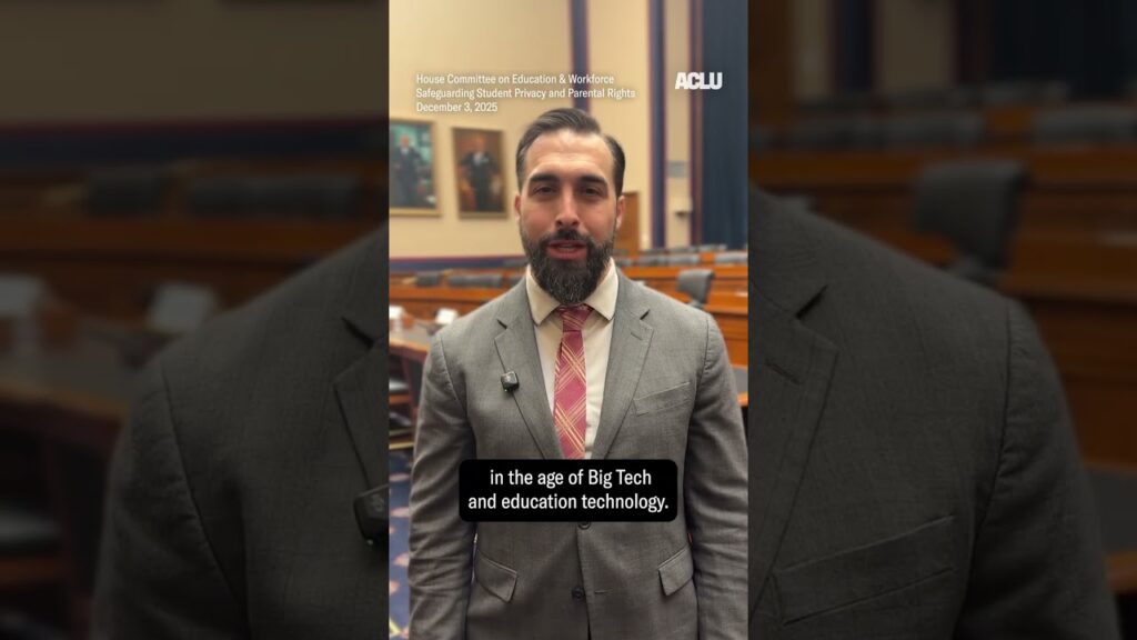 Congress Must Protect Students' Privacy | #shorts #aclu #ai | ACLU