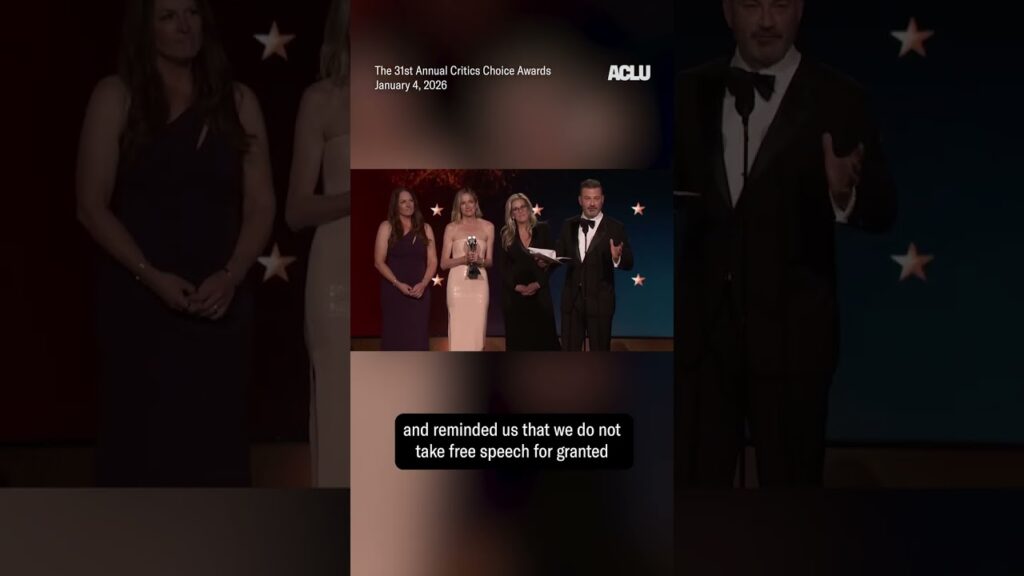 Jimmy Kimmel on Free Speech| #freespeech #aclu #shorts| ACLU
